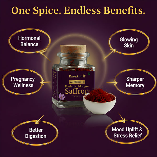 kashmiri saffron for skin glow natural beauty