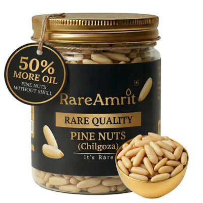 Rareamrit Pine Nuts (Chilgoza)