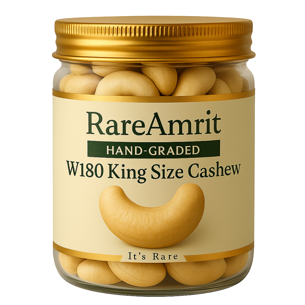 W180 king size cashew -test